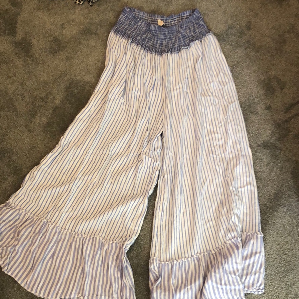 New flare cozy pants by surf gypsy - worn twice no stains